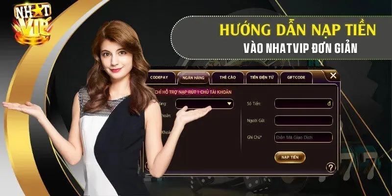 Hướng dẫn các bước nạp tiền chi tiết